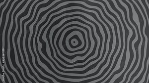 Dark Grey concentric circles on a gradient background create an optical illusion of depth and motion, transitioning from light to dark grey for a captivating visual effect.