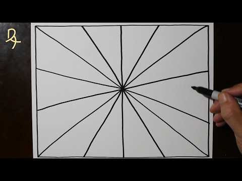 Relaxing 3D Illusion Pattern for Beginners