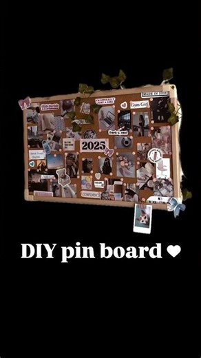 Diy pin board #diy #craft #pinboard #goals
