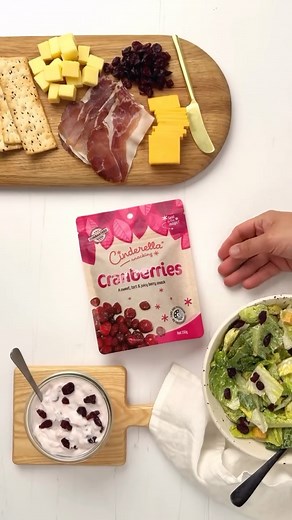 From breakfast to dinner parties, Cinderella Cranberries bring the perfect balance of sweet and tart to every bite. Versatile, vibrant, and just a little festive. | Cinderella NZ