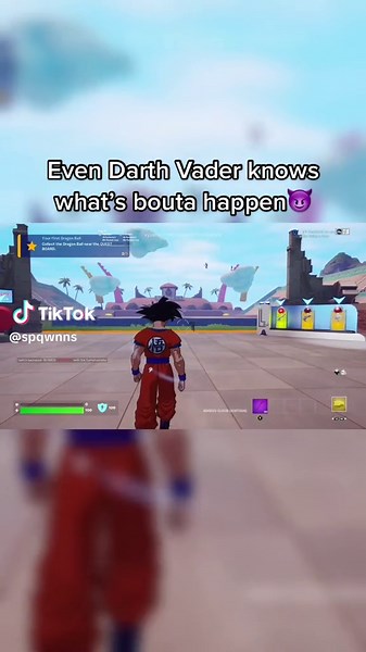 Epic Fortnite x Dragon Ball Z Battle: Goku vs. Darth Vader