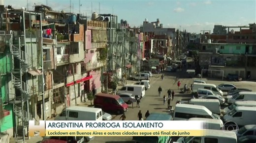 Argentina estende lockdown por mais 3 semanas
