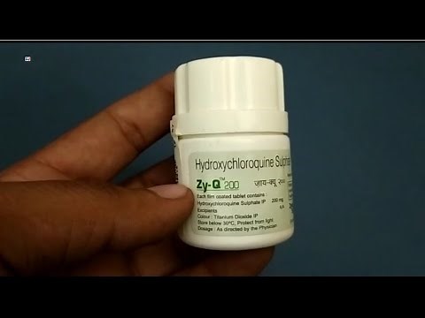 ZY-Q 200 Tablet | Hydroxychloroquine Sulphate Tablets Ip Uses | Zy Q 200mg Tablet Uses Side effects