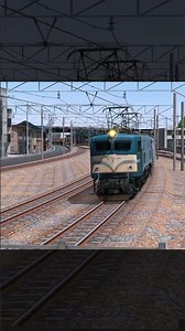 【RailSim】上野を目指すEF58牽引の10系夜行急行鳥海🌄＆新潟行165系急行佐渡🏝のすれ違い🚈