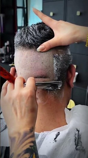 💈Head shaving & It’s both a head shave and a haircut!