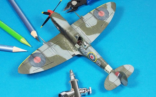 Eduard‪ | Spitfire mk.VIII 模型制作（1/72）