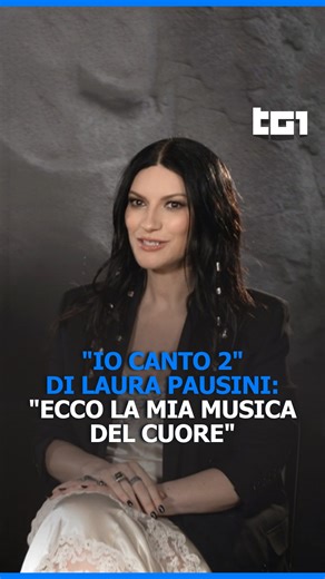 Tg1 Rai on Instagram: "Laura #Pausini al Tg1: esce venerdì 6 febbraio il nuovo album di cover “Io canto 2”. L’abbiamo incontrata. #Tg1 Giorgia Cardinaletti"