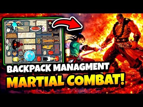 New Backpack Auto Battler Roguelike where you are a Shaolin Monk! | Backpack Jianghu