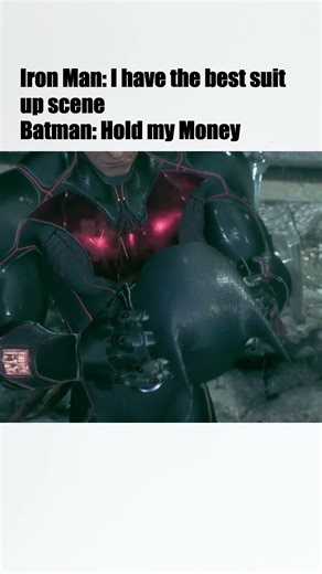 Batman best suit up scene in Batman Arkham Knight | Batman Beyond Evolved Suit #batman