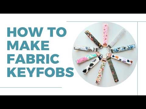 How to Sew a Key Fob Wristlet (Step-by-Step for Beginners)