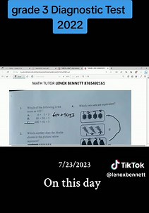 Grade 3 Diagnostic Test: Math Practice for Kids