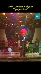 143K views · 6K reactions | C'est l'une des chansons incontournables des ces JO de #Paris2024 ! Voici Johnny et son tube "Que je t'aime !"  | INA | Facebook