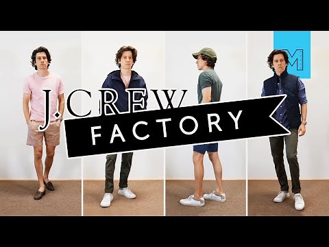 J. Crew Factory Haul Try-On // Affordable Men's Fashion Brand