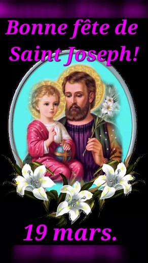 Celebrate Saint Joseph's Day on March 19th