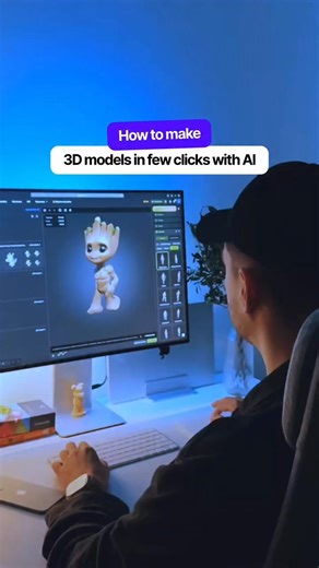 How to make 3D models with few Clicks by UI UX Jam | Rishi Gupta