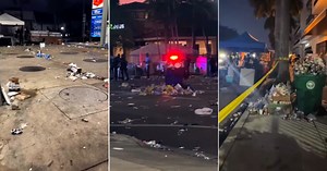 This is how the city looked after the Calle Ocho Festival in Miami