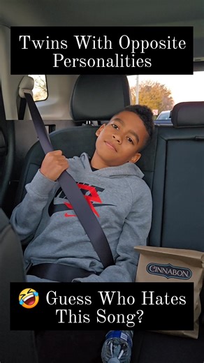 Although they’re twins, their personalities couldn’t be more opposite. Today’s car ride turned into a Ghetto vs. Nerd playlist battle and baby, the whiplash was REAL. One minute we’re vibin’ to hood classics, the next we’re deep in an anime soundtrack wondering how we got here. Highs, lows, laughter, and confused side-eyes… just another day raising these two. 😂🎶 Which twin do you ride with? | Candy Sincerity Johnson