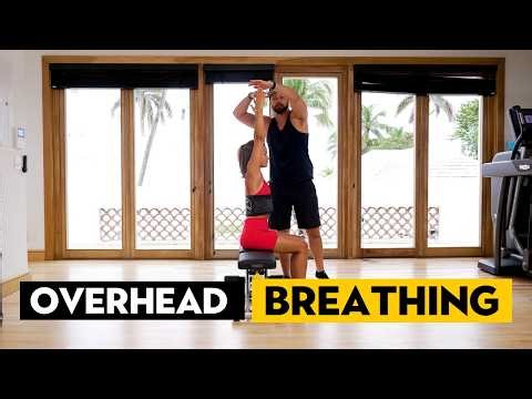 Seated Overhead Breathing (Upper Rib Cage Expansion)
