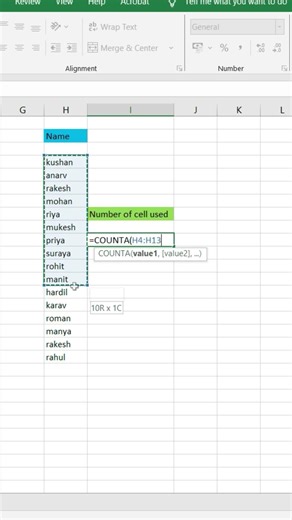 How to Count Cells in Excel! Excel Cell Count Formula! How to Count Filled Cells in Excel