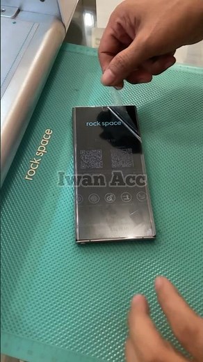 Rock Space Hydrogel Best Screen Protector For Samsung Note 20 Ultra 5G #Shorts #Hydrogel #CaraPasang