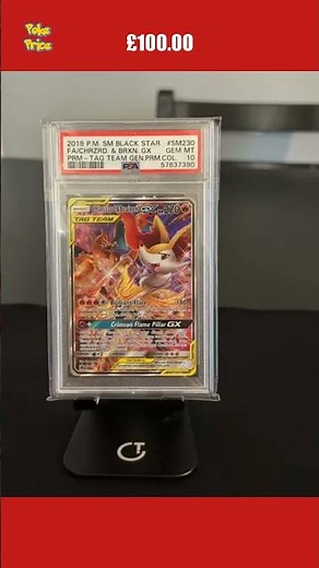 NEW LISTINGCharizard & Braixen GX Tag Team Pokemon Card - PSA 10 - SM230 - Full Art