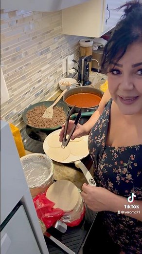 Make enchiladas with me! Full video on my channel! So delicious and easy!