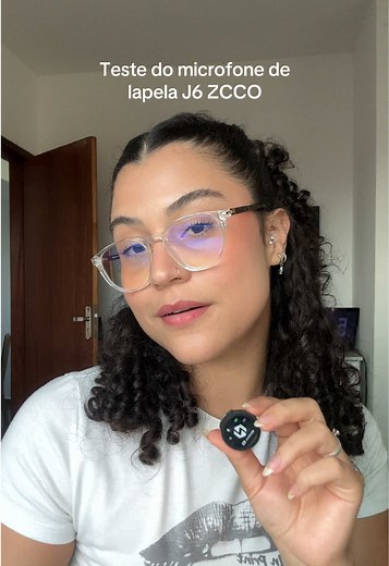 Teste do microfone de lapela J6 ZCCO