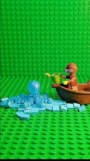 Octopus🤣 #lego ￼￼￼