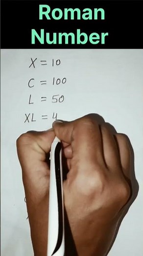 Roman Numbers Trick | Learn Roman Numerals in Easy Way | Maths Tricks