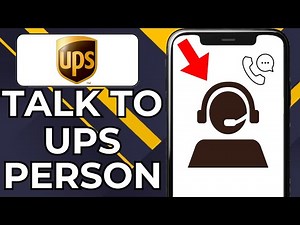 HOW TO TALK TO A PERSON AT UPS (2026)