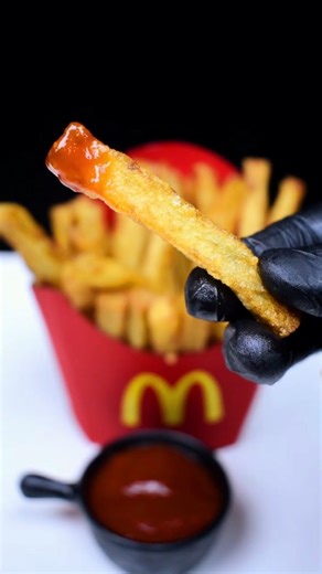 Crispy Crunchy French Fries ASMR | No talking crispy sounds #shorts