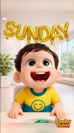 Learn Weekdays with Colorful Balloons 🎈📅 | Days of the Week for Kids | Nursery Rhymes & Kids Songs