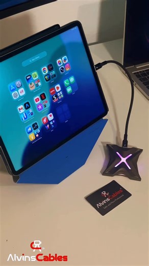 Anshu Gangwar on Instagram: "One cable. Total performance. ⚡️ @alvinscables Thunderbolt™ 5 USB-C to USB-C cable designed for power, data, and display — simultaneously. ⚡ Up to 80Gbps data transfer 🎥 Up to 120Gbps video bandwidth 🖥️ Display support up to 16K@60Hz (Also supports 8K@60Hz, 4K@240Hz / 144Hz) 🔋 240W Power Delivery (USB PD 3.1) 📏 Available in 30 cm (clean setup) & 1 m (daily comfort) 🔌 Universal USB-C & Thunderbolt compatibility 💼 Perfect for creators, travel, desks & pro workflo