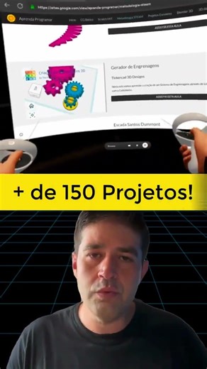Aprenda Programar em Realidade Virtual | Portal 3D Interativo no Meta Quest