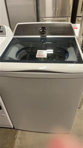 GE General Electric profile top load washer white