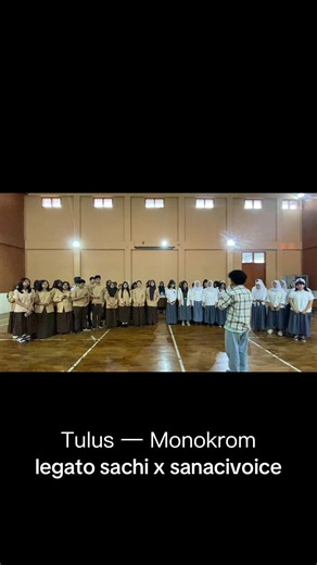 Cover Tulus - Monokrom oleh Legato Sachi x Sanacivoice