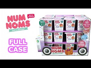 Num Noms Series 3.2 Full Case Unboxing Toy Review Blind Box Opening Entire Case