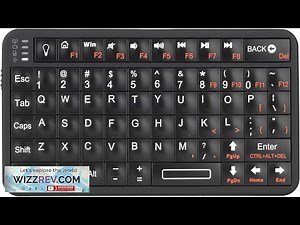 Rii Mini Bluetooth Keyboard Portable Wireless Keyboard with Backlit Rechargeable Mini Review