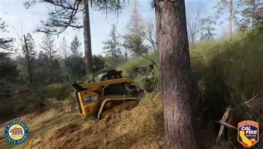 CAL FIRE and California State Parks have started work on improving a second strategic Fuel Break within the Auburn State Park. Sore Finger Point, located between Yankee Jims and Ponderosa on the Weimar side of the North American River is well under way. The fuel break will assist CAL FIRE in the mitigation of a fire within the canyon. Both Mechanical and Hand Crew work will reduce fuel loading, increase infrastructure protection and provide much needed access to strategic ridges within the State