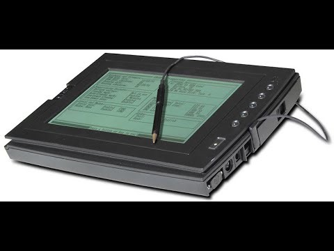 GRiDPad Demo from 1991 Computer Chronicles