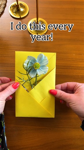 DIY Beautiful Envelope Easy way to make an envelope! Perfect for a cash gift! #gifting #origami #paperart #craft #money | The Lauren Show