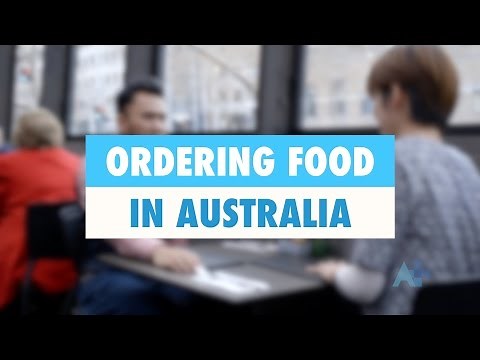 Ordering food in Australia - Australia Plus