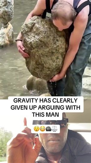 Rock Balancing Technique: How He Finds Natural Center-of-Gravity