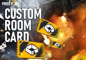 Free Fire: Players can now obtain Custom Room Cards from the store