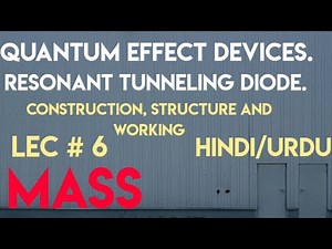 Quantum Effect Devices. Resonant tunneling diode.