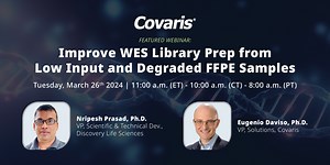 Improve WES library prep from low input and degraded FFPE samples