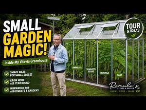 Your Own Greenhouse | Complete Garden Setup - Vitavia Greenhouse Tour