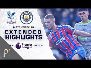 Crystal Palace v. Manchester City | PREMIER LEAGUE HIGHLIGHTS | 12/14/2025 | NBC Sports
