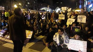 1.2K views · 64 reactions | 27 people including Rabbis Jill Jacobs, Sharon Kleinbaum, Shai Held and David Rosenn got arrested last night demanding #JusticeforEricGarner and many others #ThisStopsToday #BlackLivesMatter | T'ruah | Facebook