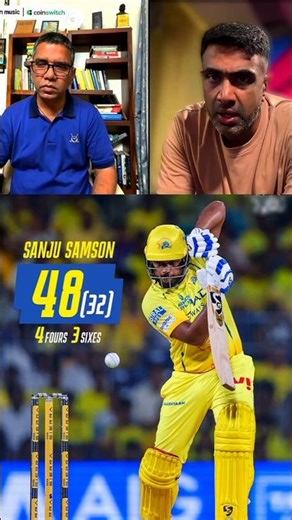 Sanju Samson 48(32) Run Vs KKR For IPL 2026 ❤️🏏 || #shorts #ytshorts #sanjusamson #cskvskkr #cricket